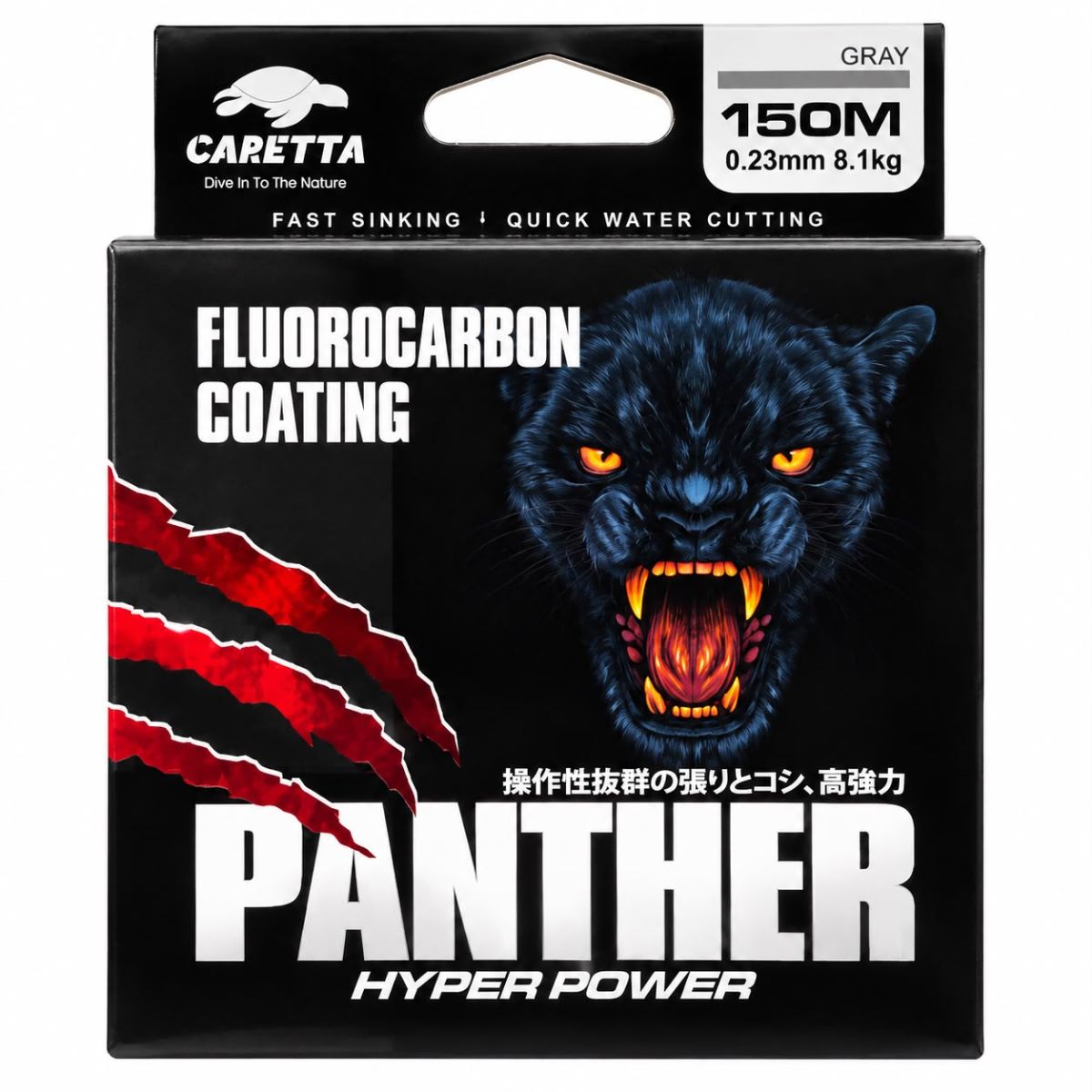 CARETTA PANTHER FLORACARBON MİSİNA 150 MT