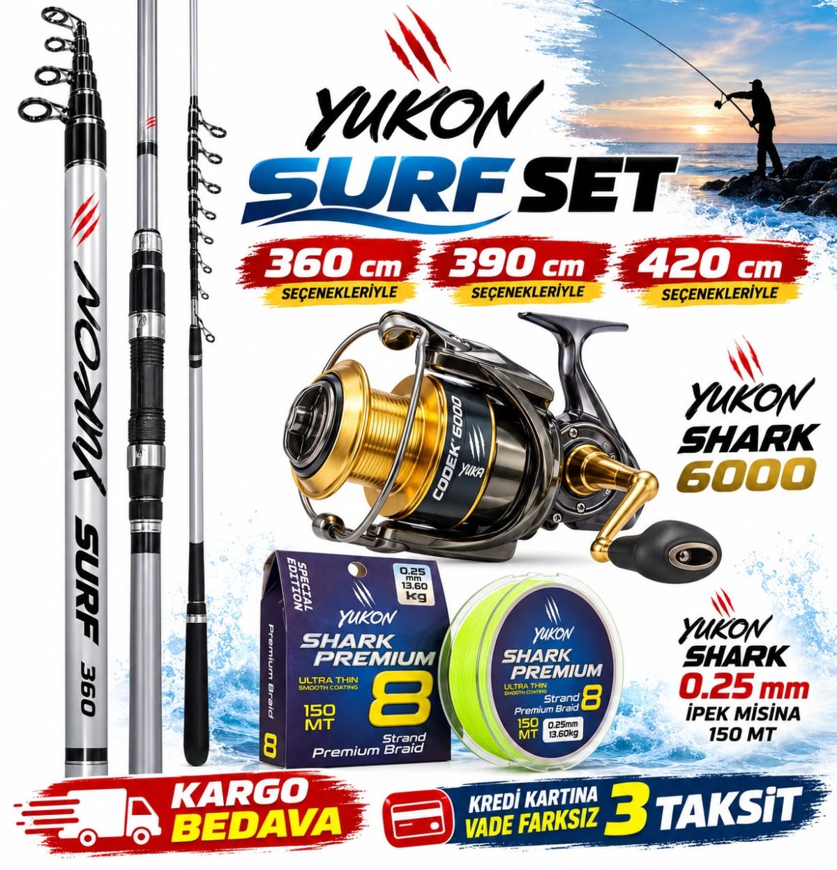 YUKON KAMPANYALI SURF SET
