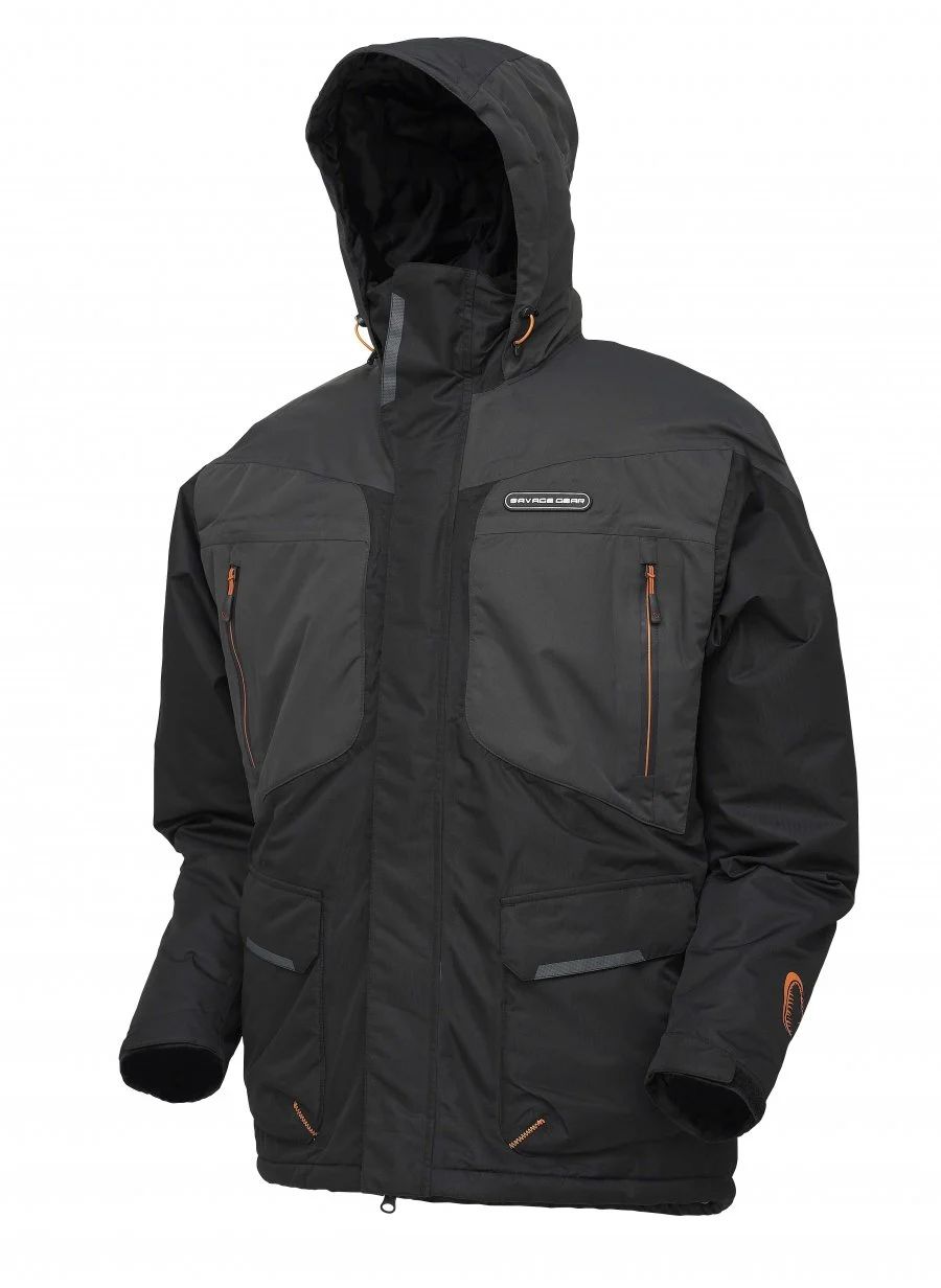 Savage Gear Heatlite Thermo Jacket Black Ink/Grey XXL