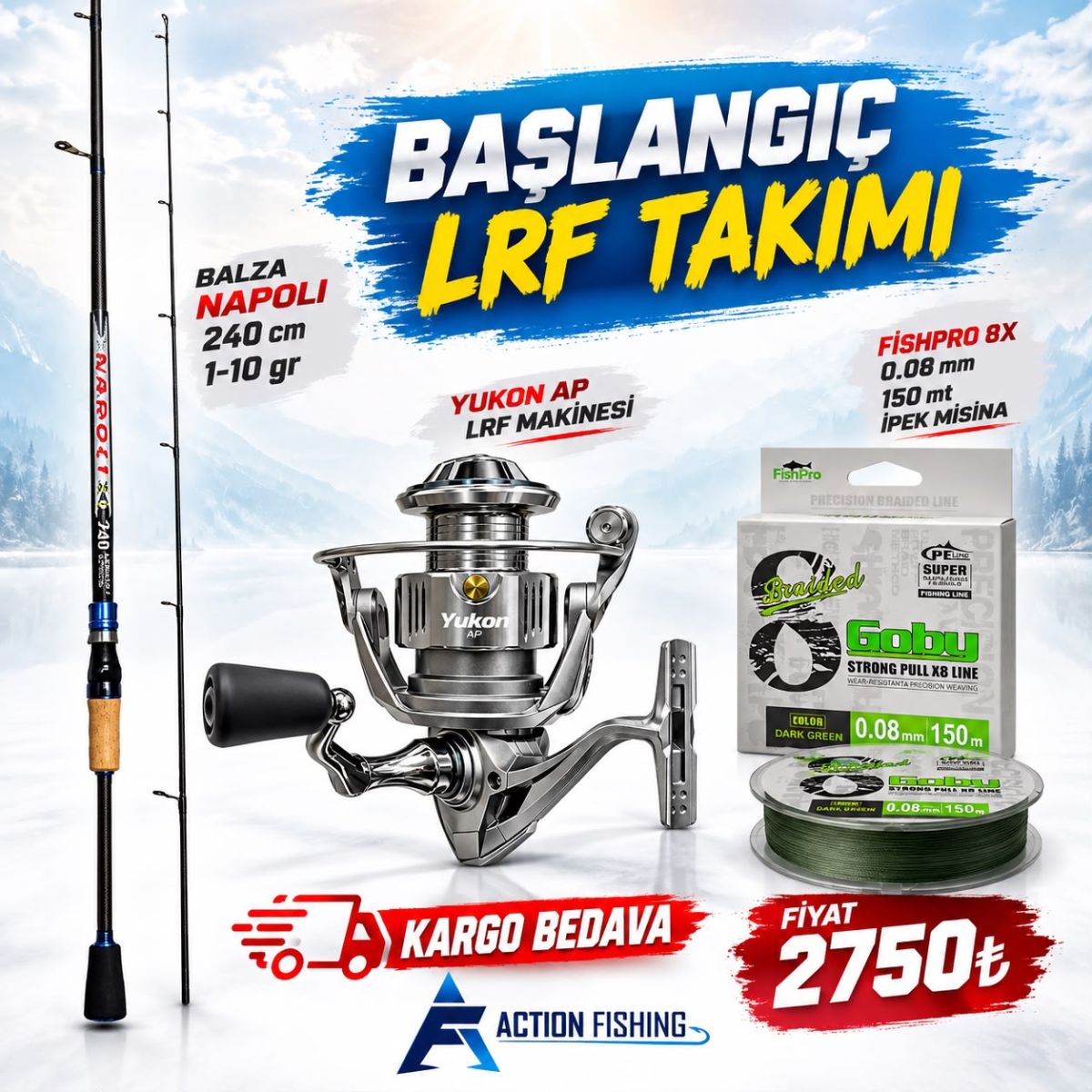 BAŞLANGIÇ LRF OLTA SETİ