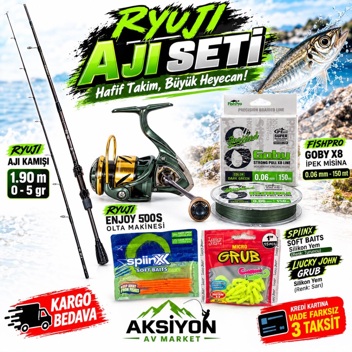 RYUJİ AJİ SET