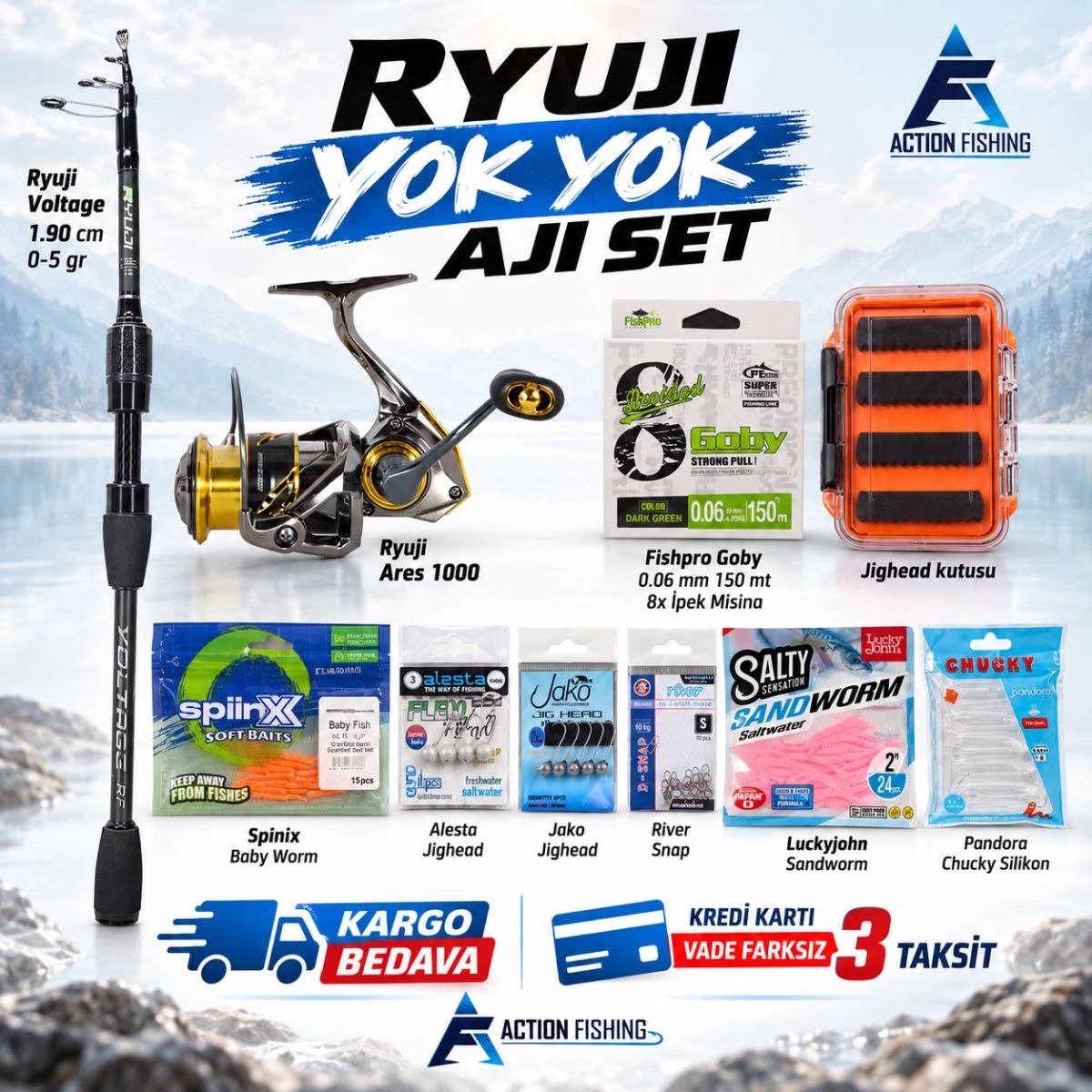 RYUJİ YOK YOK AJİ SETİ