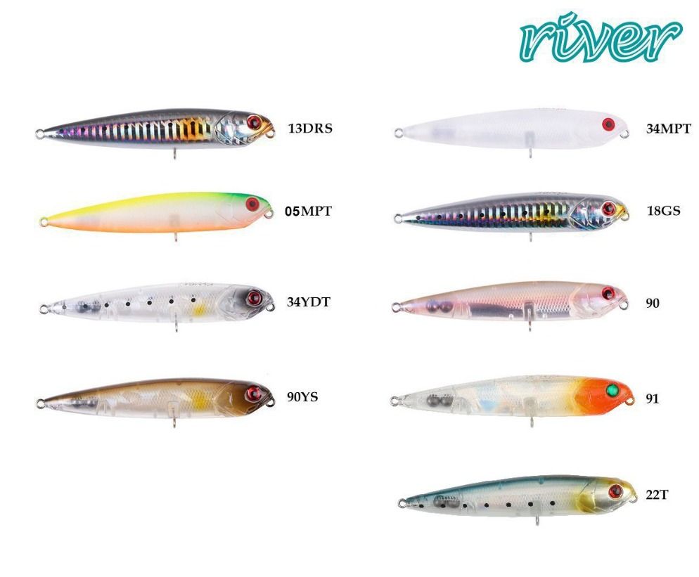 River Seabass Bullet 95 9.5Cm 11G Popper Maket Balık