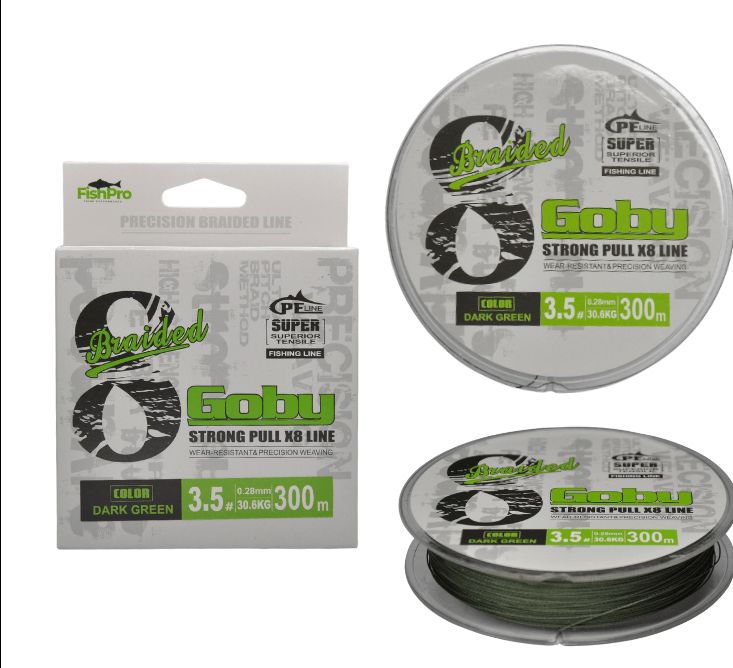 FishPro Goby 300m X8 Dark Green İp Misina