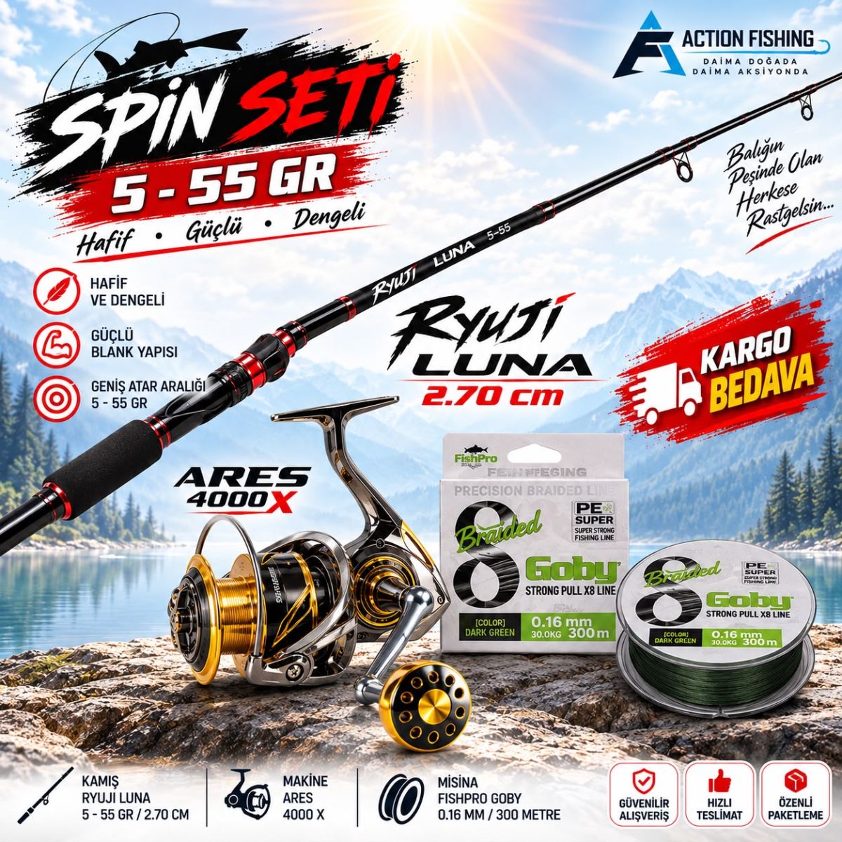 RYUJİ SPİN SET