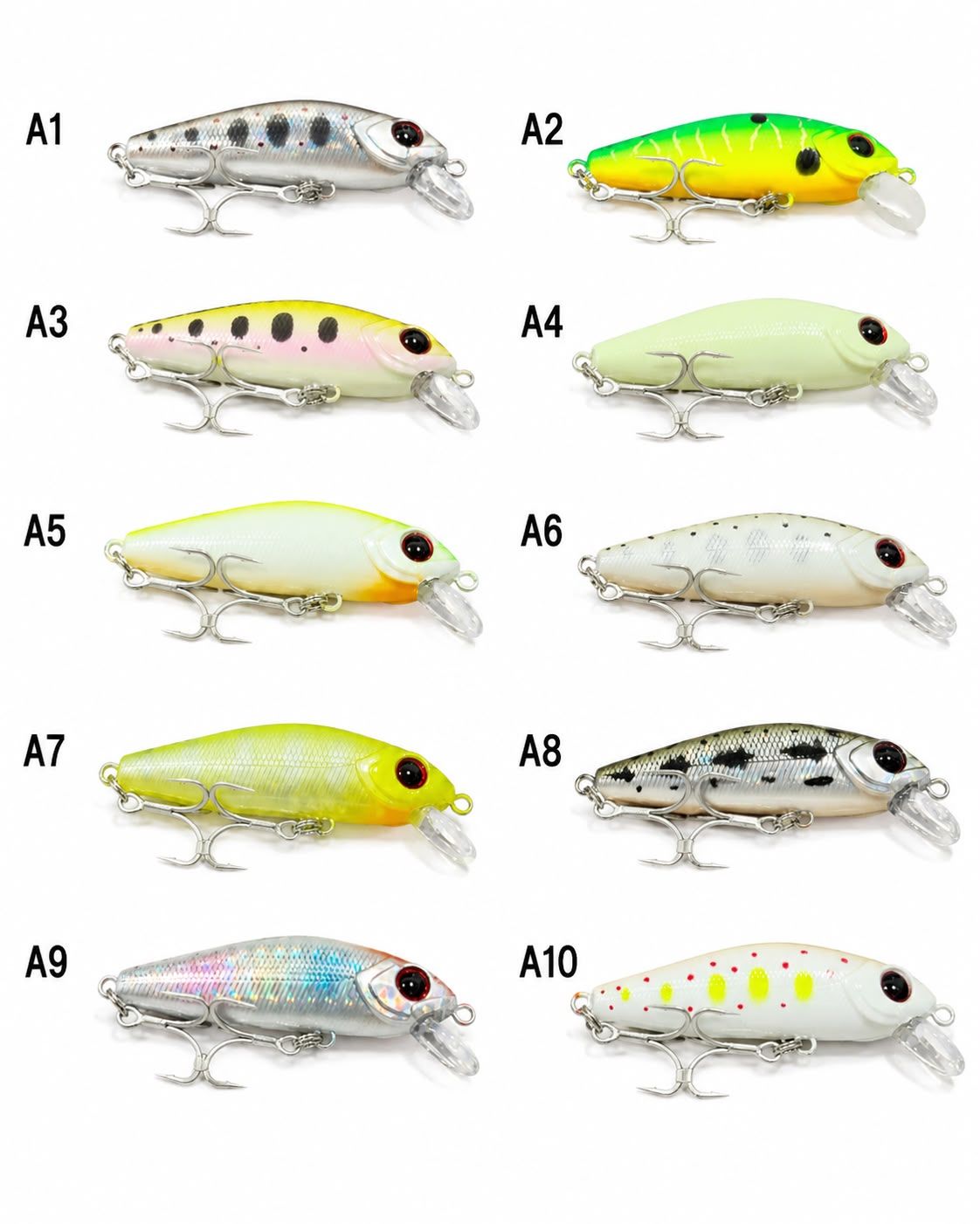 Ryuji Super Minnow 5.5 Cm 5Gr Floating Sahte Balık