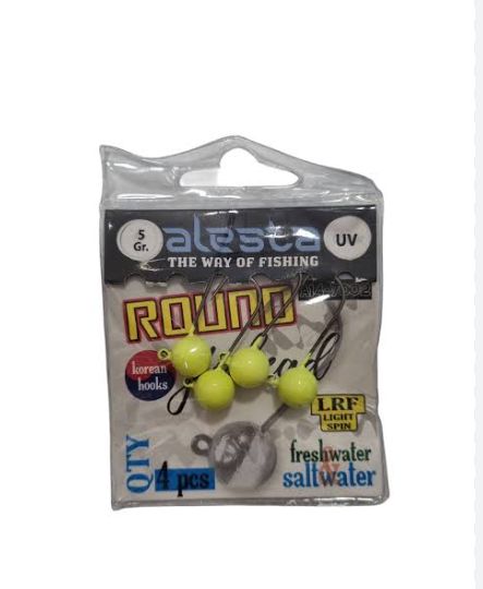 FLEX JIGHEAD GLOW 4P