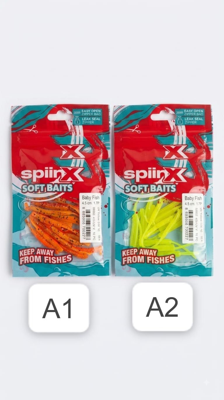 Spiinx Baby Fish Silikon 4.5CM 18P