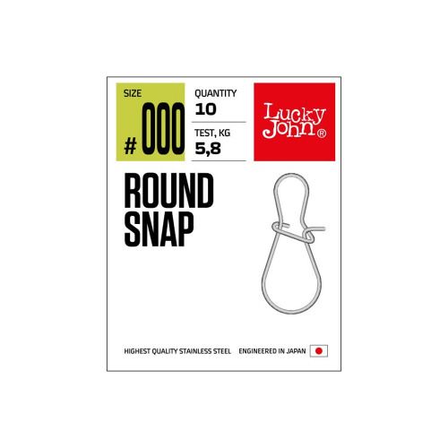 Lucky John Round Snap Klips