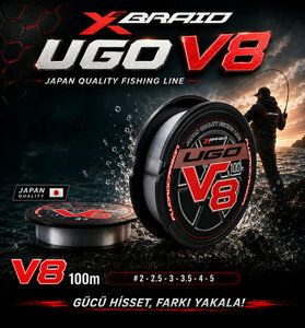 YGK X061 F-UGO V8 HARD FC 100M