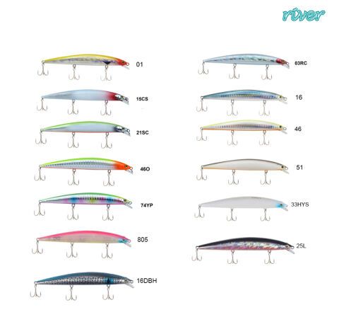 River Cyrstal Min  11.5Cm 12.5G Maket Balık