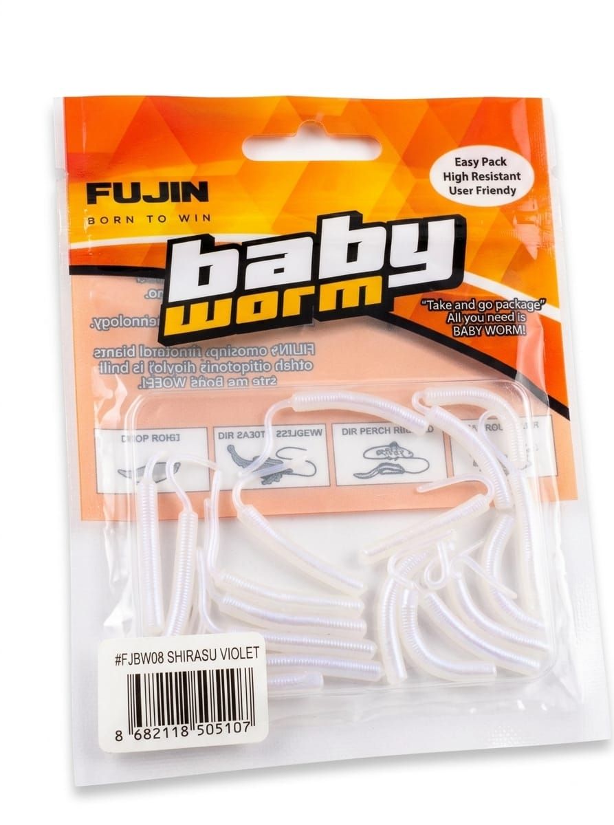 Fujin Baby Worm 5.2 Cm LRF Silikon Yem