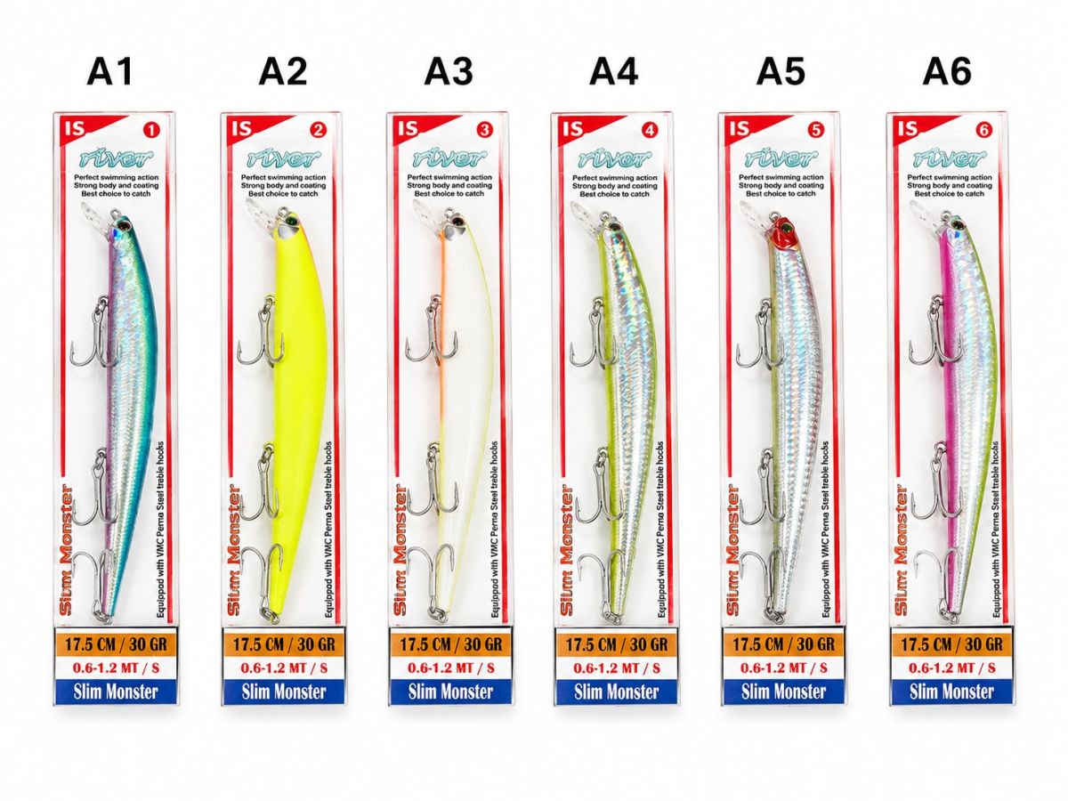 River Slim Monster  17.5 cm 30Gr 0.6-1.2mt