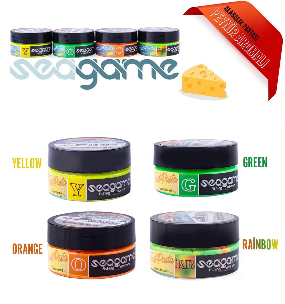 SEAGAME TROUT PASTA ALABALIK HAMURU PEYNİR KOKULU YÜZEN 50G