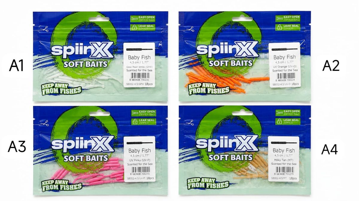 SPIINX BABY FISH SİLİKON 4.5CM 18P