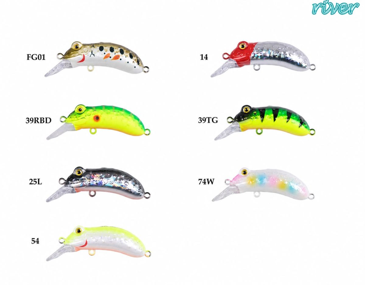 River NAUGHTY FROG 50F 5 cm 8,2 gr Maket Balık