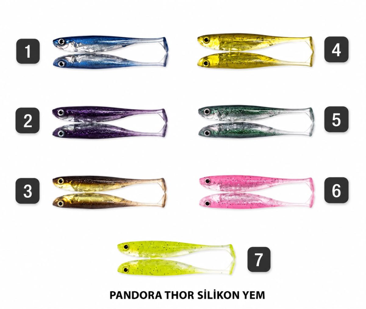 Pandora Thor 10 Cm Silikon Yem