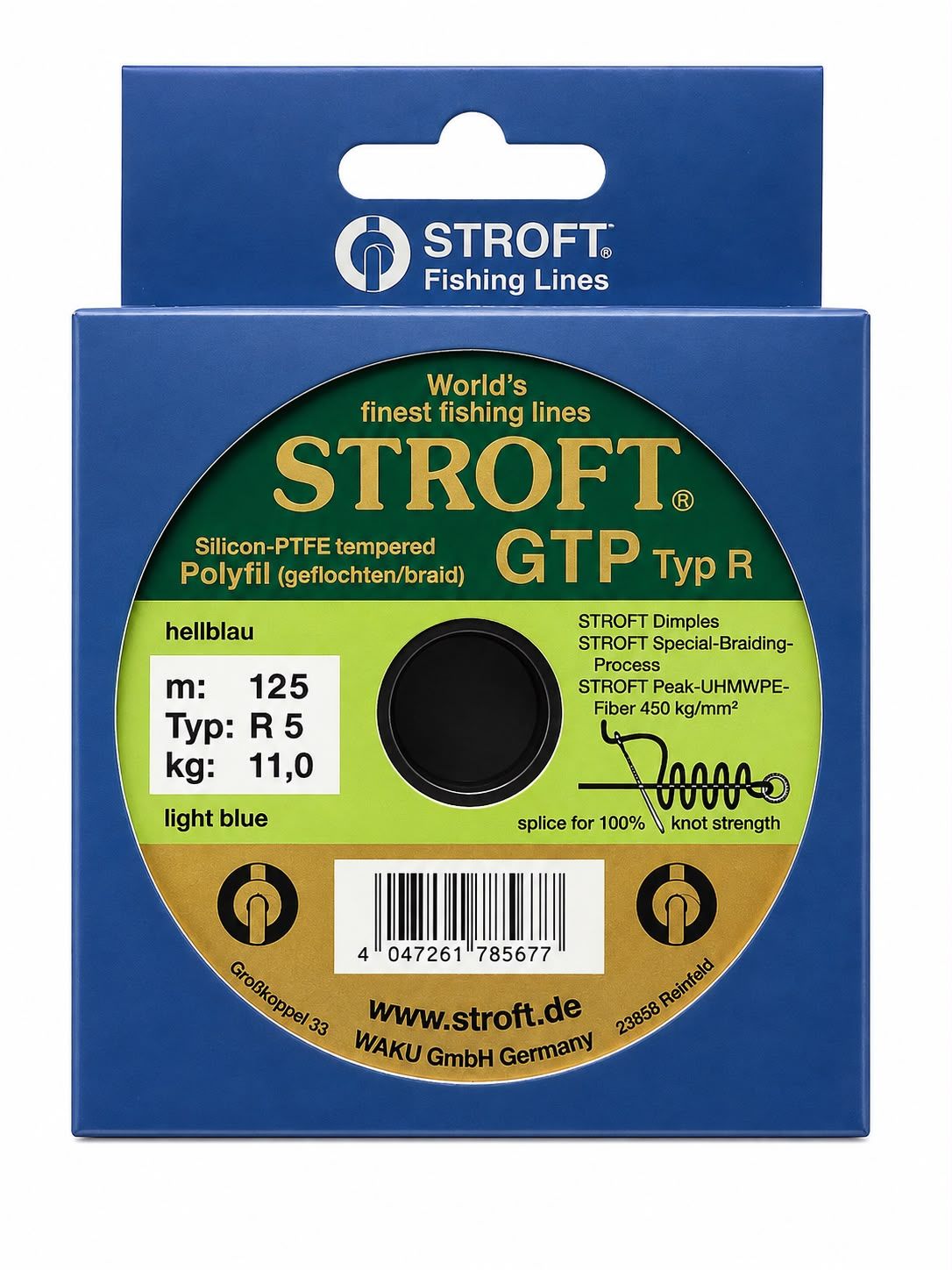 Stroft GTP Typ R Örgü Misina Yeşil 125 mt