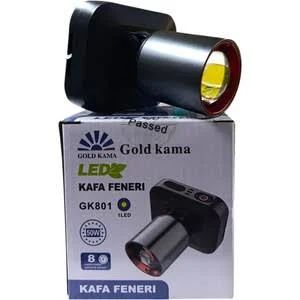 Gold Kama GK-801 Profesyonel Kafa Lambası | 50W – 5000 Lümen – 5200 Mah – Zoomlu – Type-C Şarjlı - - 50 W
