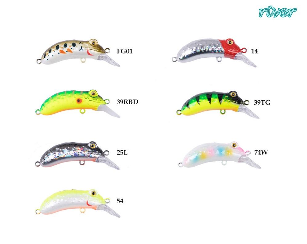 River NAUGHTY FROG 50F 5 cm 8,2 gr Maket Balık