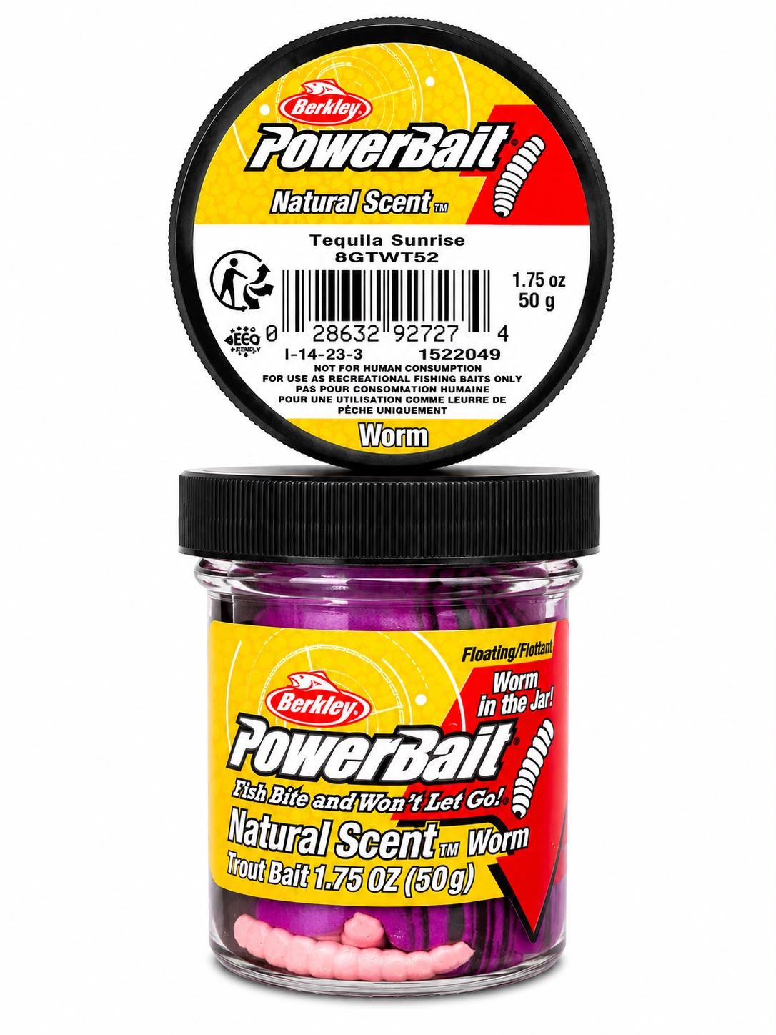 Berkley PowerBait Doğal  Kokulu Glitter Kurt Kokulu