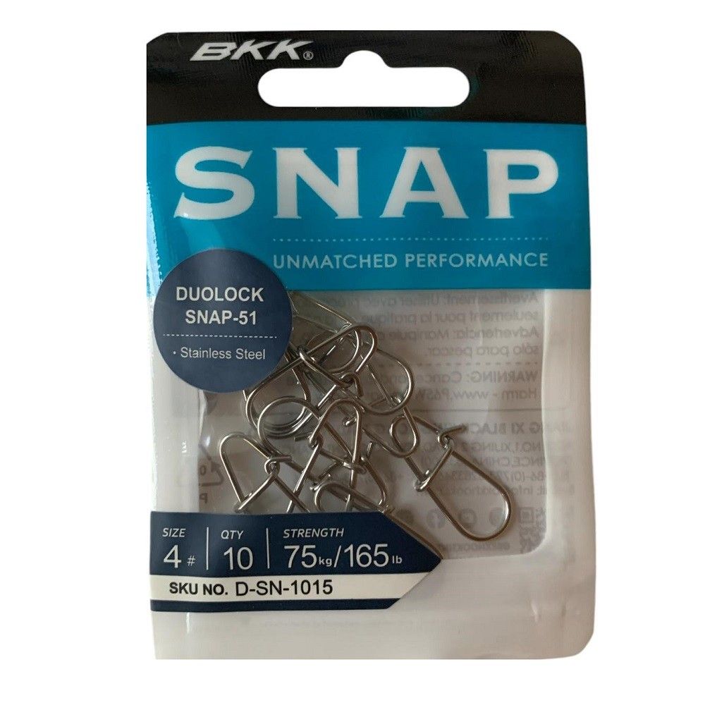 Fırdöndü - Klips - Halka - Bkk - BKK Duolock Snap-51 Klips No:4 (10'lu Paket)