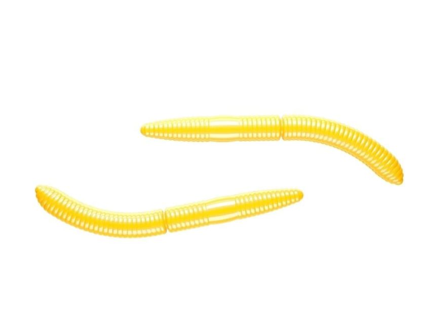 Libra Lures Fatty D'Worm 65 mm 007 Yellow Peynirli