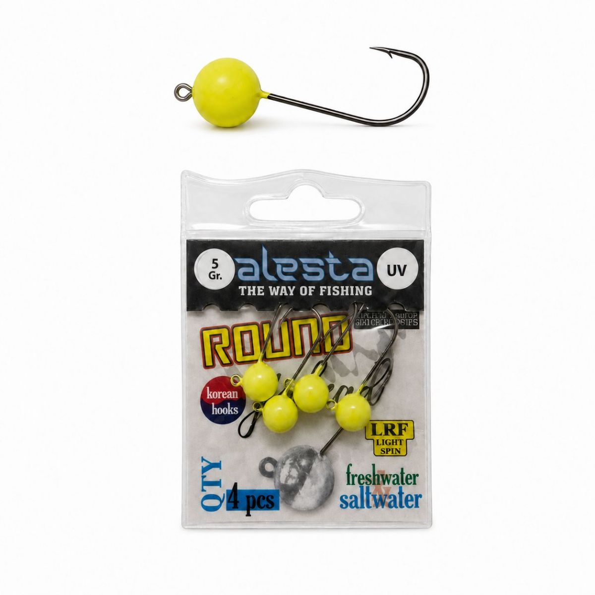 FLEX JIGHEAD GLOW 4P