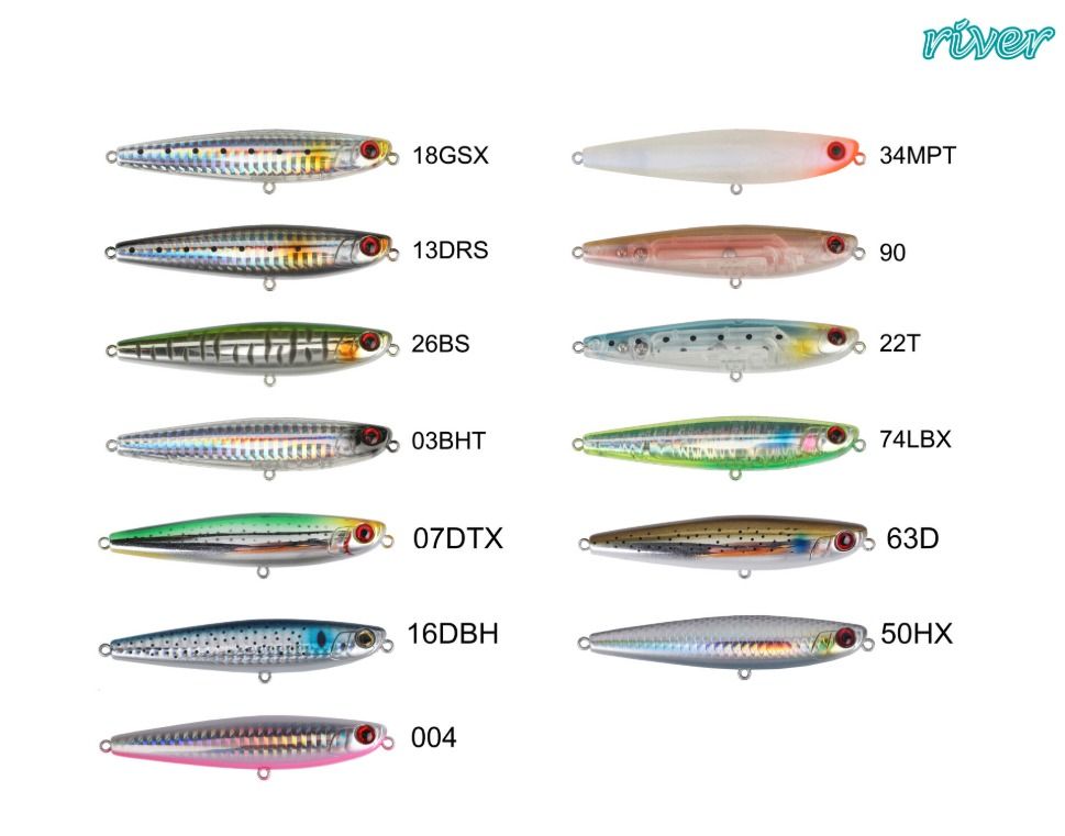 River Hippo Pen 90F 9Cm 11.8G Popper Maket Balık