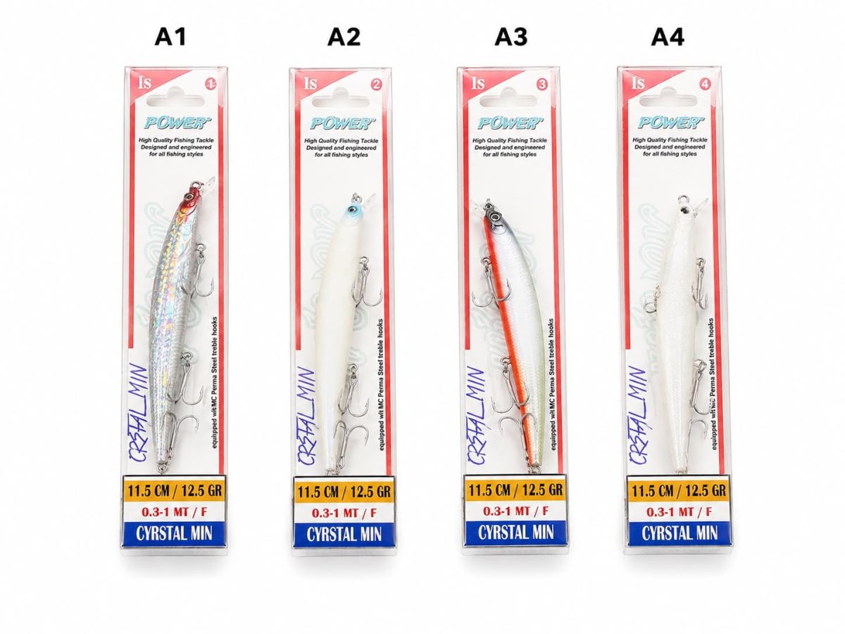 River Cyrstal Min  11.5Cm 12.5G Maket Balık