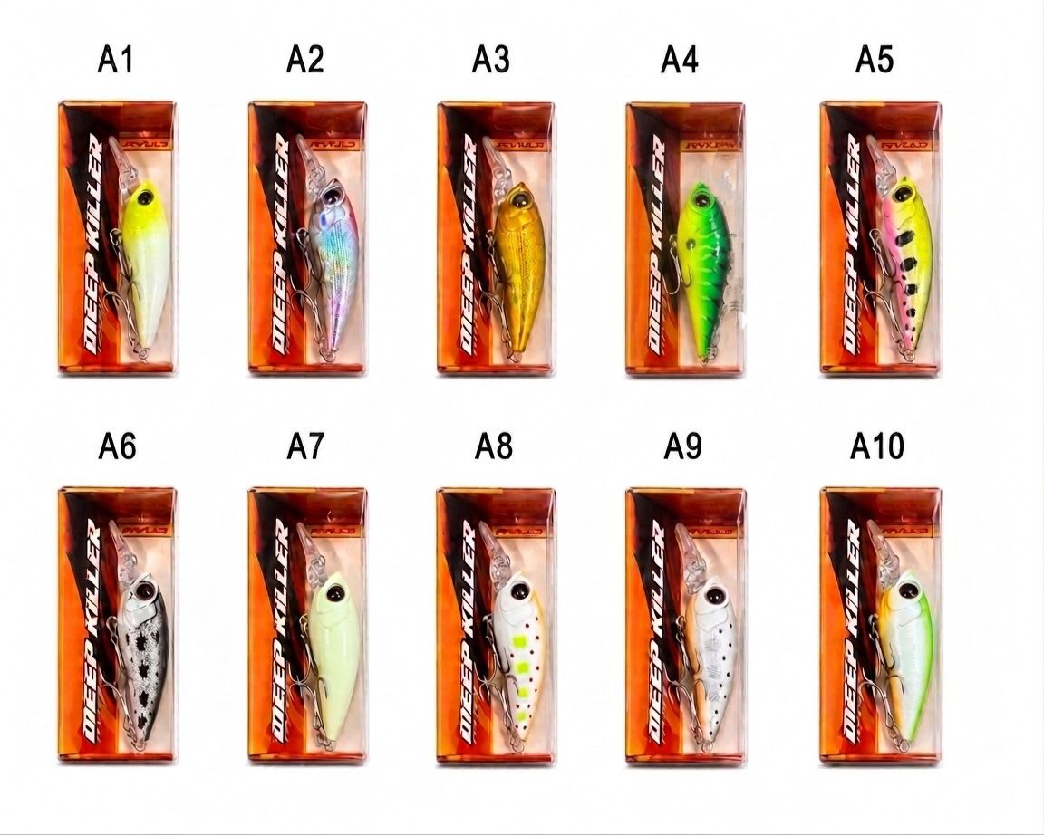 Ryuji Deep Killer 4 Cm 3.4 Gr Maket Yem