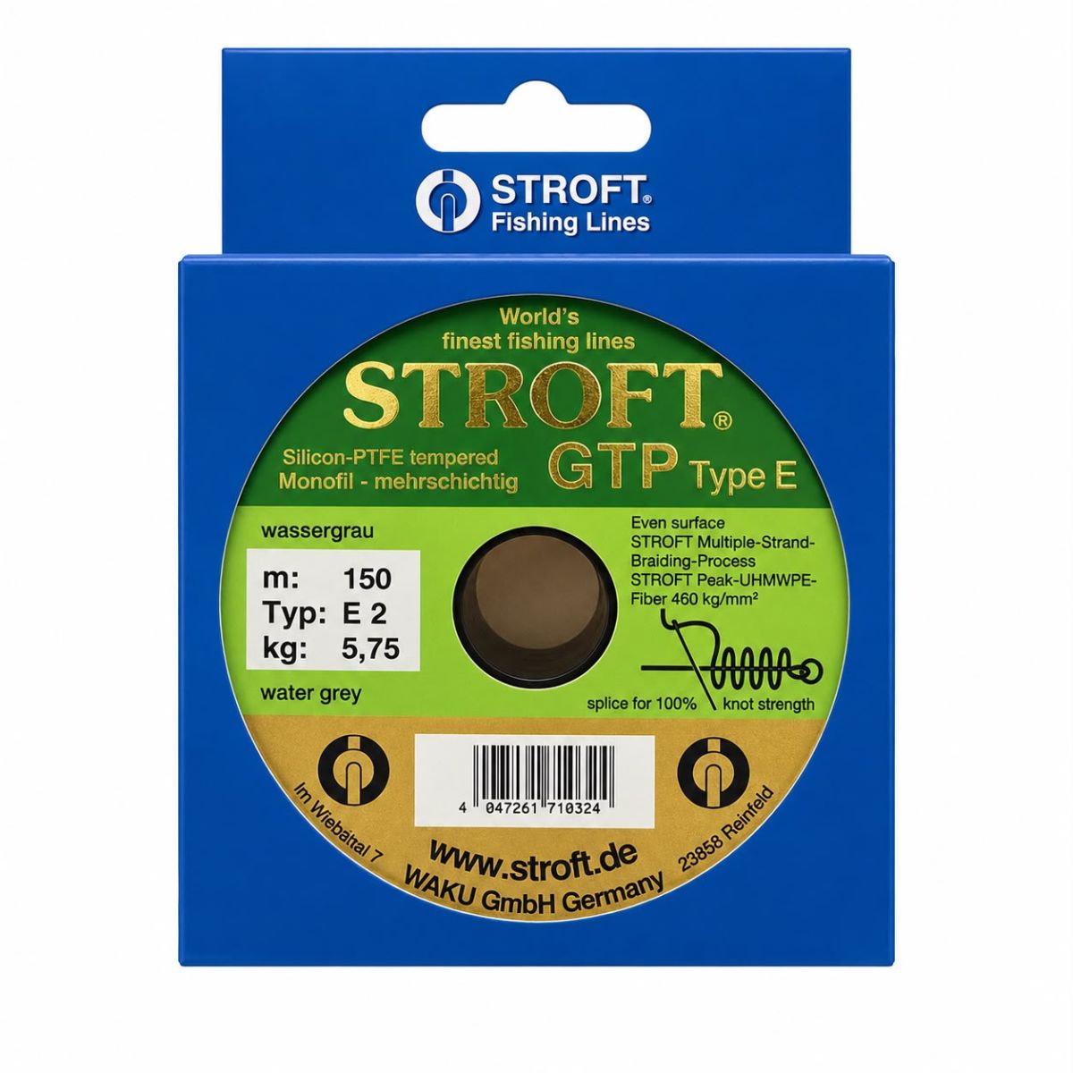 Stroft GTP Typ E 150 Mt Oliven Green İp Misina